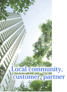 Local community, customer, partner